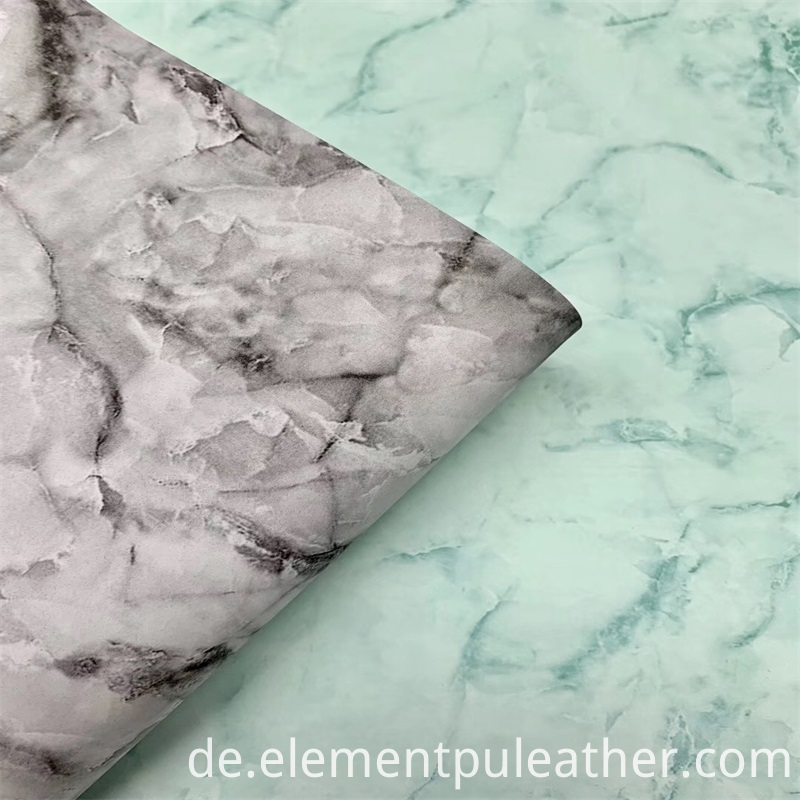 Marmoriertes PVC-Leder für Verpackung Marbling Pvc Leather for Package